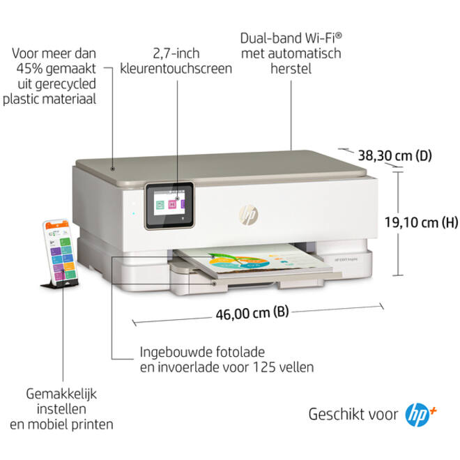 Multifunctional inktjet printer HP Envy 7220E