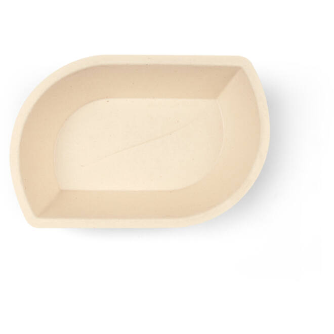 Snackbakje IEZZY A13 suikerriet PFAS-vrij 168x111x36mm 50 stuks