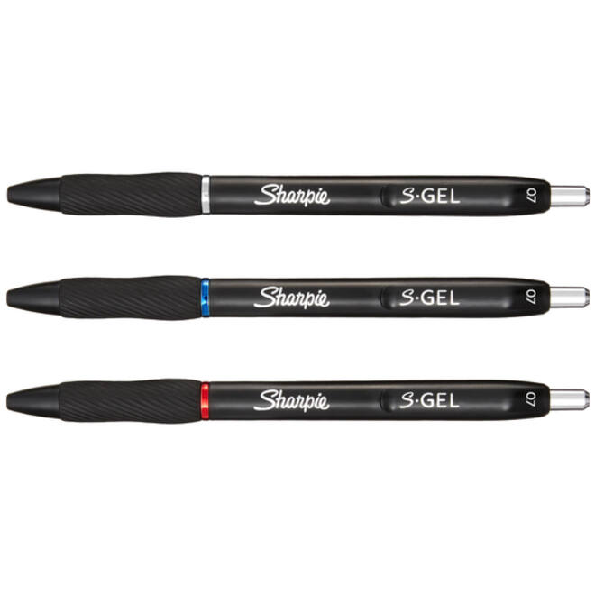 Gelschrijver Sharpie S-gel medium rood