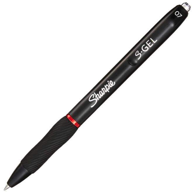 Gelschrijver Sharpie S-gel medium rood