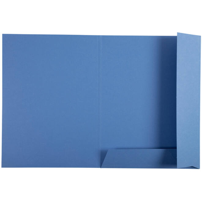 Dossiermap Exacompta Clean'Safe 2kleppen blauw