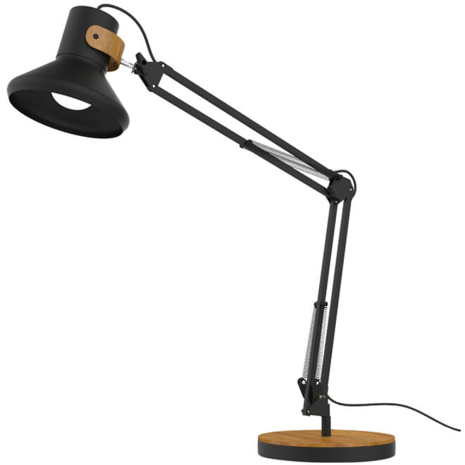 Bureaulamp Unilux Baya led bamboe zwart