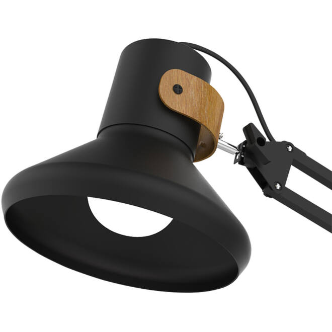 Bureaulamp Unilux Baya led bamboe zwart