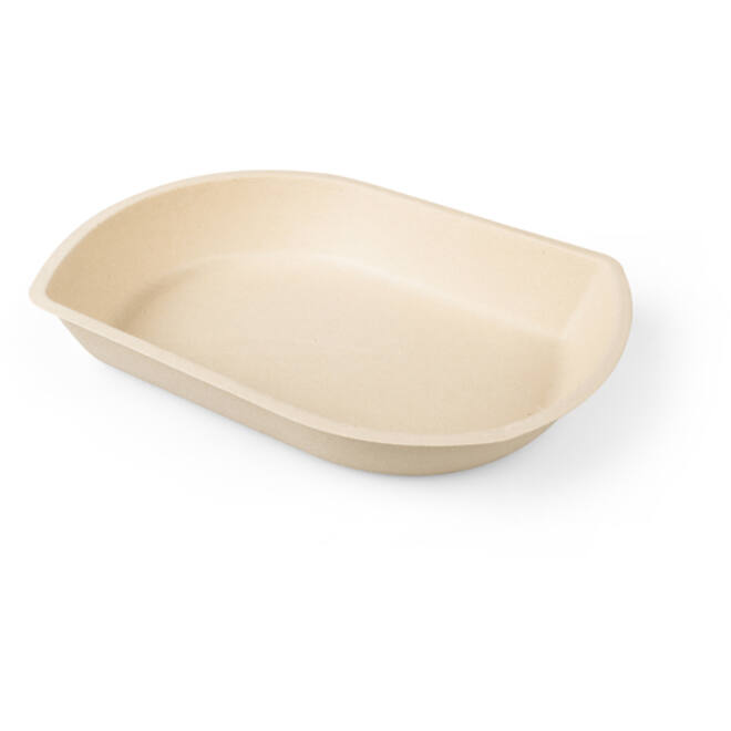Snackbakje IEZZY A50 suikerriet PFAS-vrij 210x144x36mm 50 stuks