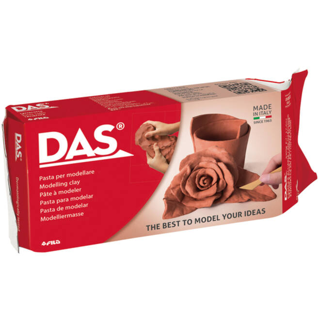 Klei DAS air hardening terracotta 1kg