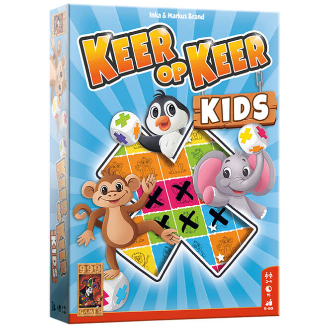 Dobbelspel Keer op Keer kids