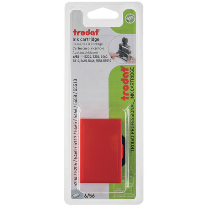 Stempelkussen Trodat 6/56 2 stuks rood