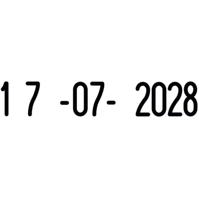 Datumstempel Trodat Printy 4810 ISO zwart