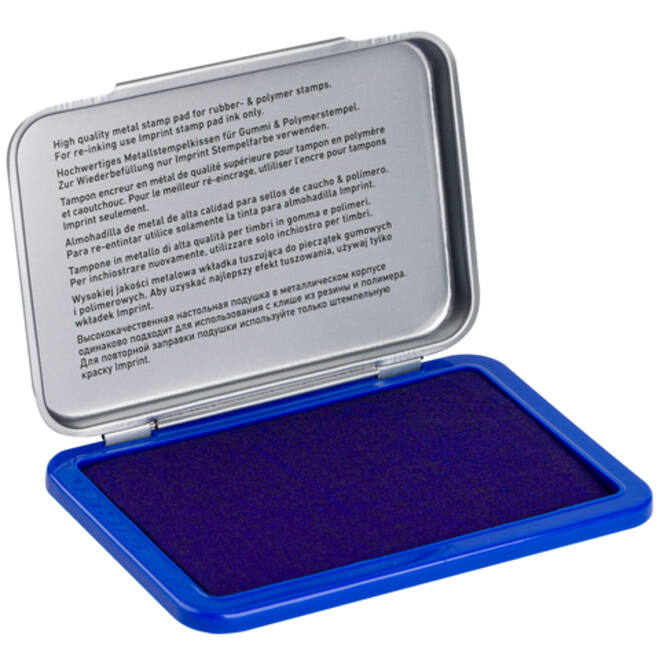 Stempelkussen Trodat 9071M metaal 9x5cm blauw