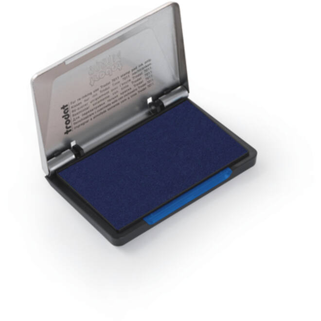 Stempelkussen Trodat 9071M metaal 9x5cm blauw