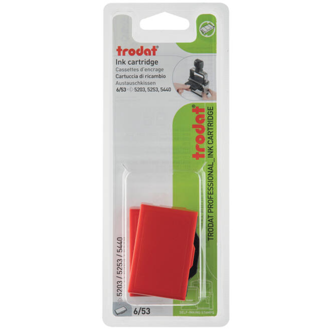 Stempelkussen Trodat 6/53 2 stuks rood