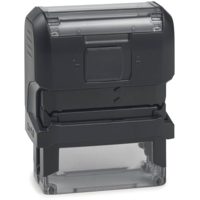 Tekststempel Trodat Printy 4911 personaliseerbaar zw 3regels 48x14mm