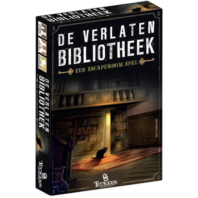 Escapespel De Verlaten Bibliotheek