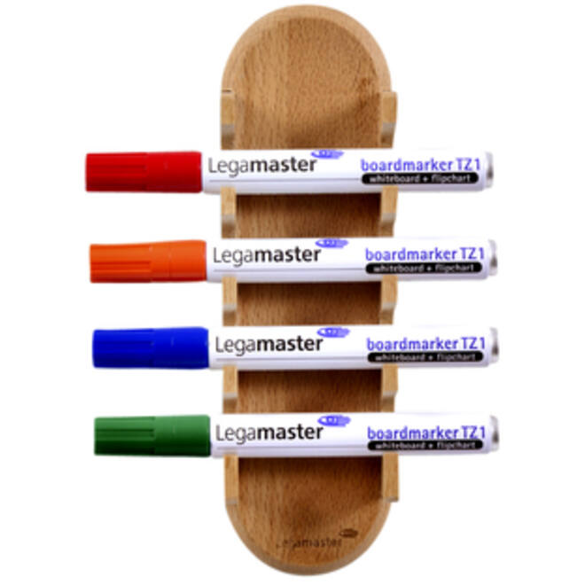 Glasbord stifthouder Legamaster hout