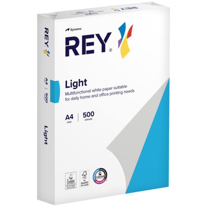 Kopieerpapier Rey Office Light A4 75gr wit 500vel