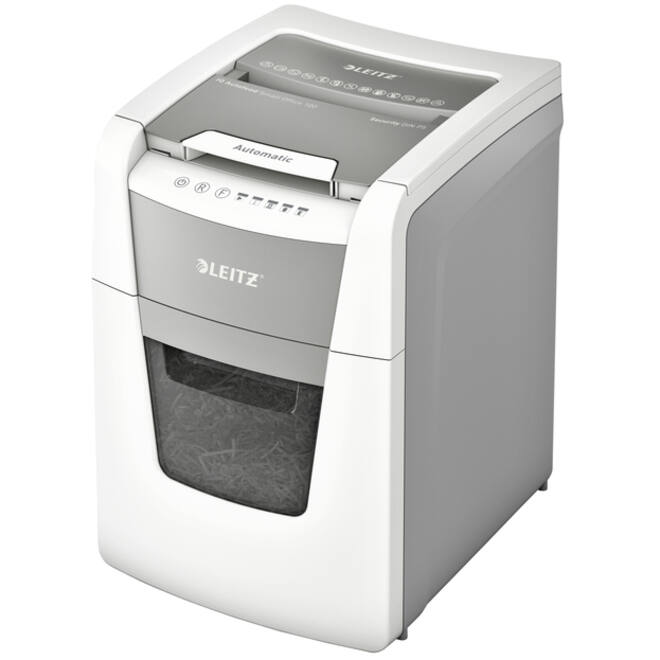 Papiervernietiger Leitz IQ Auto+ Small Office 100 P5 snippers 2x15mm