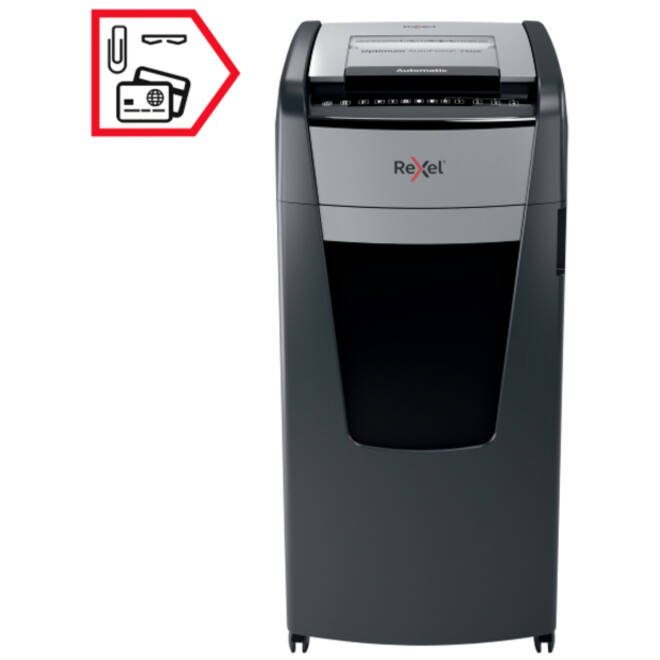 Papiervernietiger Rexel Optimum Auto+ 750X P4 snippers 4x30mm