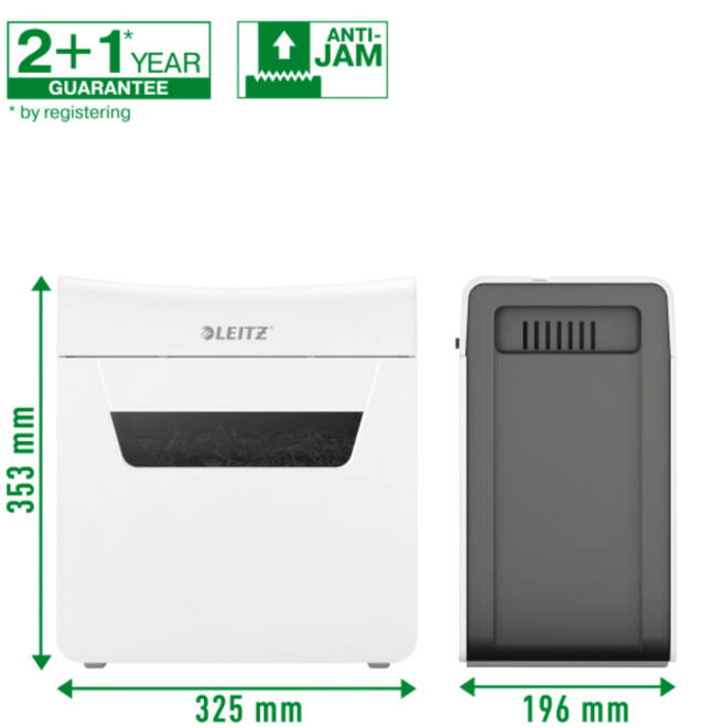 Papiervernietiger Leitz IQ Protect Premium 3M P5 snippers