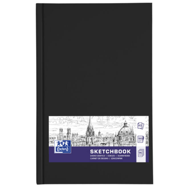 Dummyboek Oxford A5 96 vel 100 gram zwart
