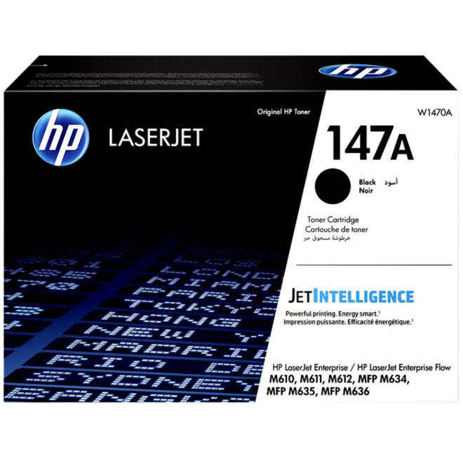 Tonercartridge HP 147A W1470A zwart