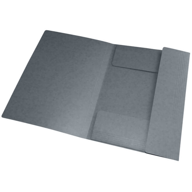 Elastomap Oxford Top File+ A4 grijs