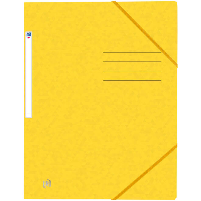Elastomap Oxford Top File+ A4 geel