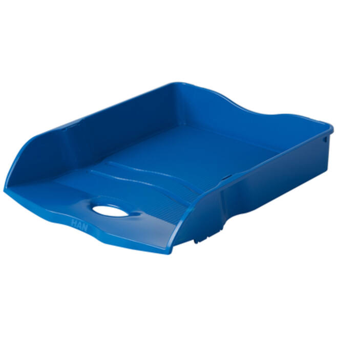 Brievenbak Han Re-LOOP A4 stapel- & nestbaar blauw