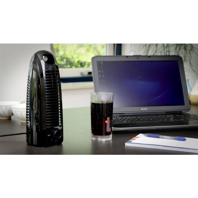 Kolomventilator OPUS 2 mini zwart