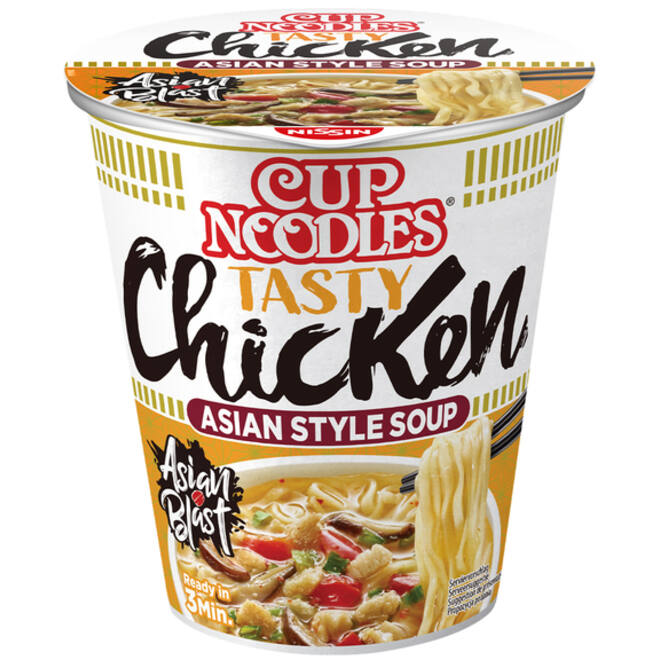 Noodles Nissin tasty chicken cup