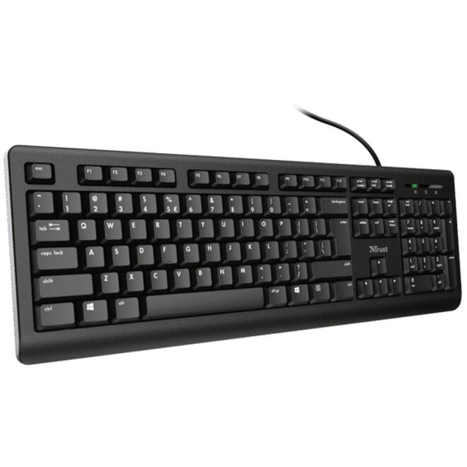 Toetsenbord Trust Primo zwart