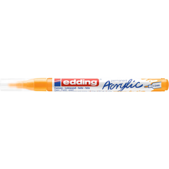 Acrylmarker edding e-5300 fijn zonnegeel
