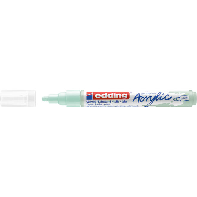 Acrylmarker edding e-5100 medium zacht mint