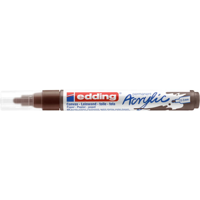 Acrylmarker edding e-5100 medium chocoladebruin