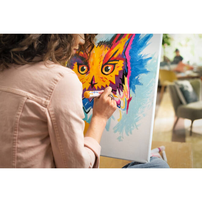 Acrylmarker edding e-5000 breed antraciet