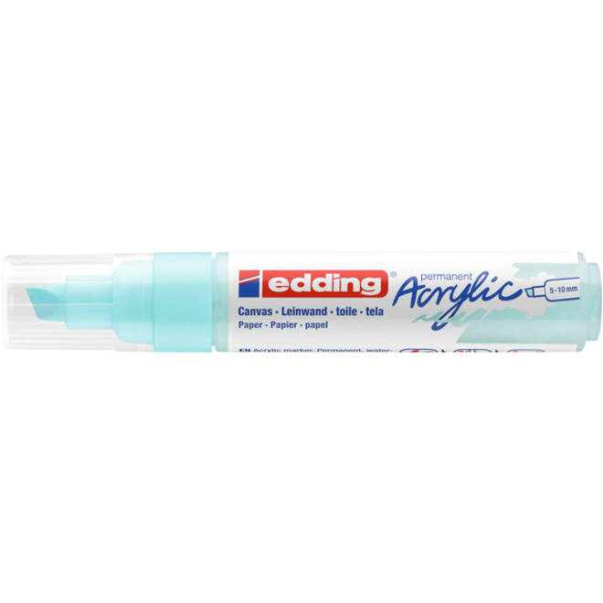 Acrylmarker edding e-5000 breed pastel blauw
