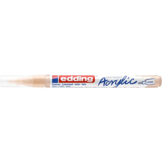 Acrylmarker edding e-5300 fijn warm beige