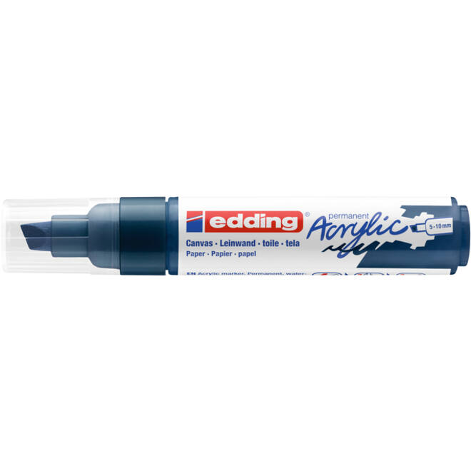 Acrylmarker edding e-5000 breed elegant nachtblauw