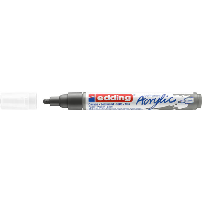 Acrylmarker edding e-5100 medium antraciet