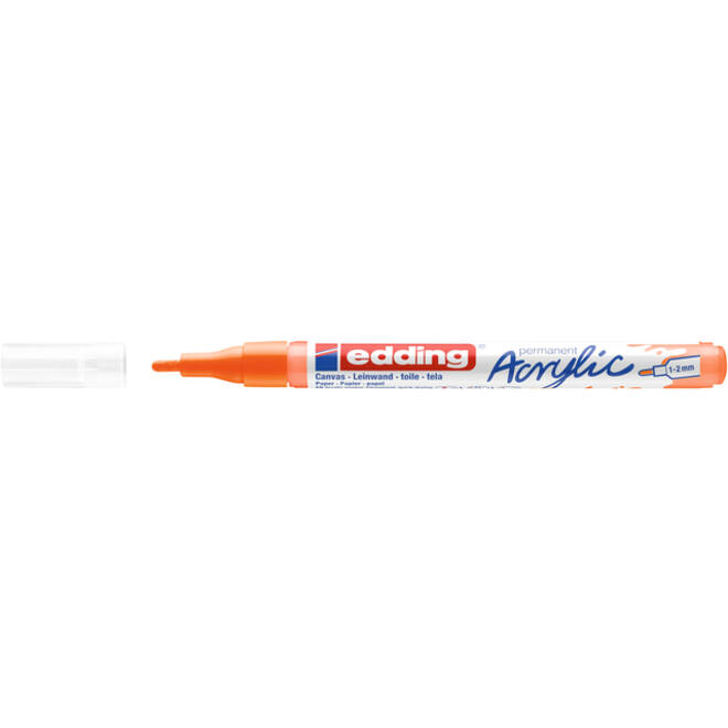 Acrylmarker edding e-5300 fijn neon oranje