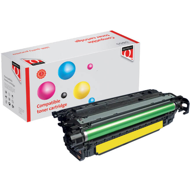 Tonercartridge Quantore alternatief tbv HP 646A CF032A geel