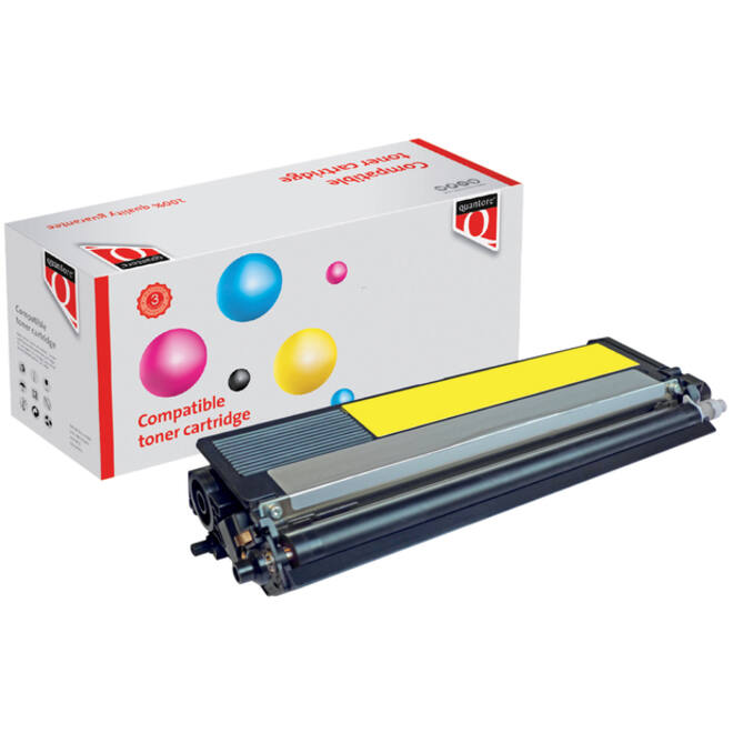 Toner Quantore alternatief tbv Brother TN-329Y geel