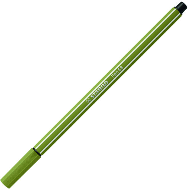 Viltstift STABILO Pen 68/37 medium moddergroen