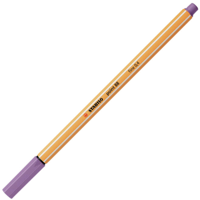 Fineliner STABILO point 88/62 fijn pruimenpaars