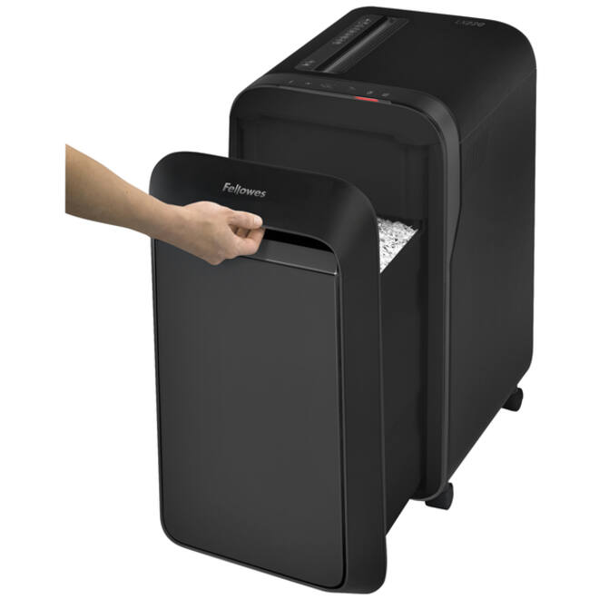 Papiervernietiger Fellowes Powershred LX220 snippers 2x12mm zwart