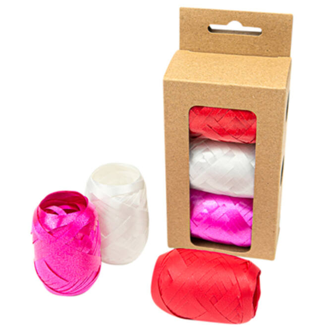 Lint 3 pak rood/wit/roze