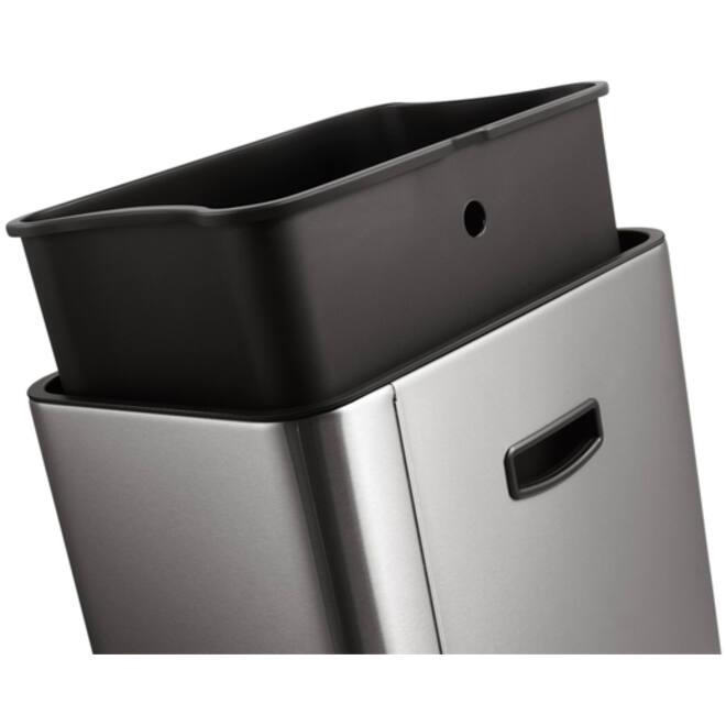 Afvalbak EKO Mirage met sensor 30liter RVS mat
