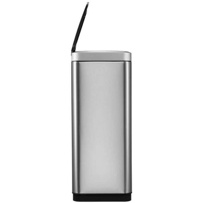 Afvalbak EKO Mirage met sensor 20+20liter RVS mat
