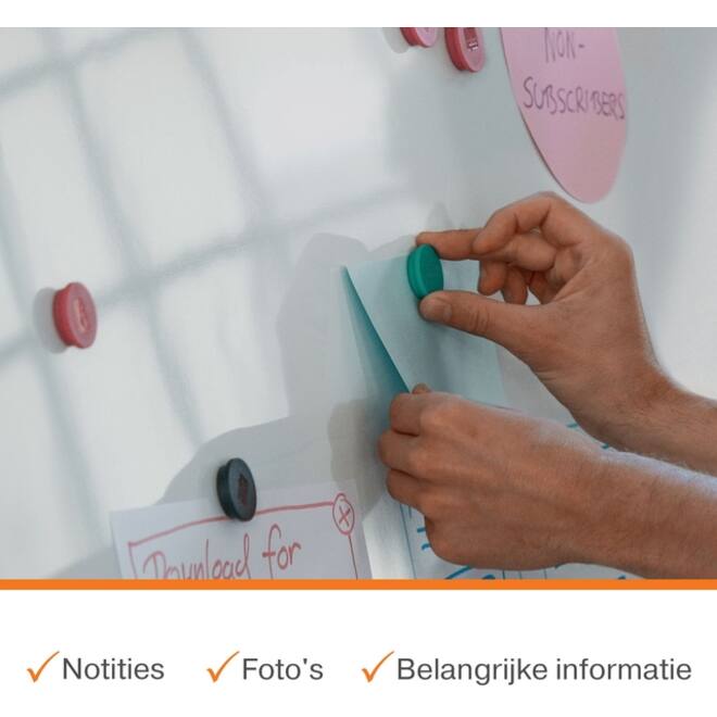 Whiteboard Nobo Premium Plus 60x90cm staal