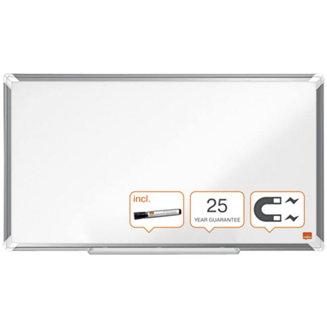 Whiteboard Nobo Premium Plus Widescreen 40x71cm emaille