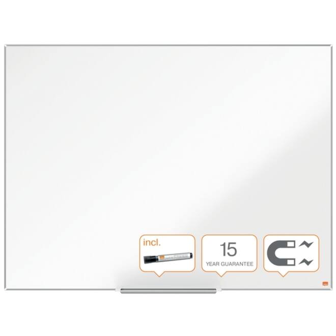 Whiteboard Nobo Impression Pro 90x120cm staal